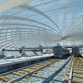 Train Station Building Interior 2